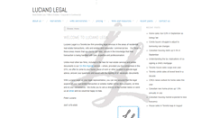 Desktop Screenshot of lucianolegal.com